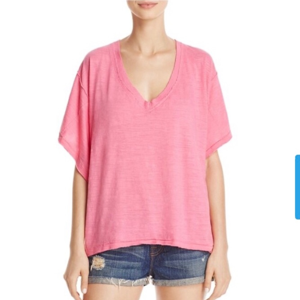 - FREE PEOPLE - My boyfriend’s Tee overside .